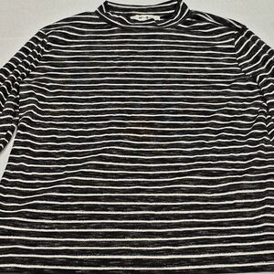 WHBM B&W Striped Top - Medium Size (CLT001)